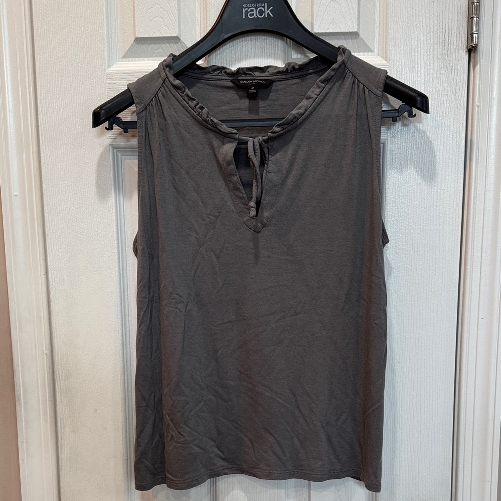 Banana Republic Charcoal Tank Top